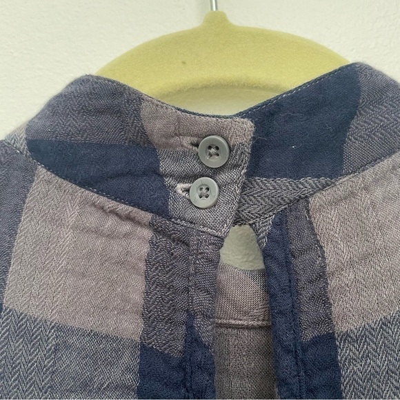 ANTHROPOLOGIE Cloth & Stone Plaid Swing Dress size XS - Picture 10 of 10